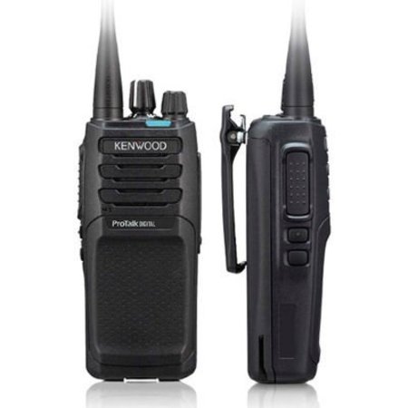 Cutler Communication And Radio Sales Kenwood NX-1300NUK 5 Watt Two Way UHF Analog/Digital Portable Radio, 451-470 MHz NX-1300NUK